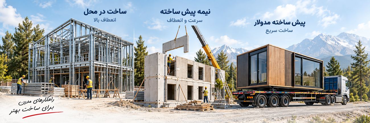 کدام روش ساخت برای پروژه شما هوشمندانه‌تر است؟
